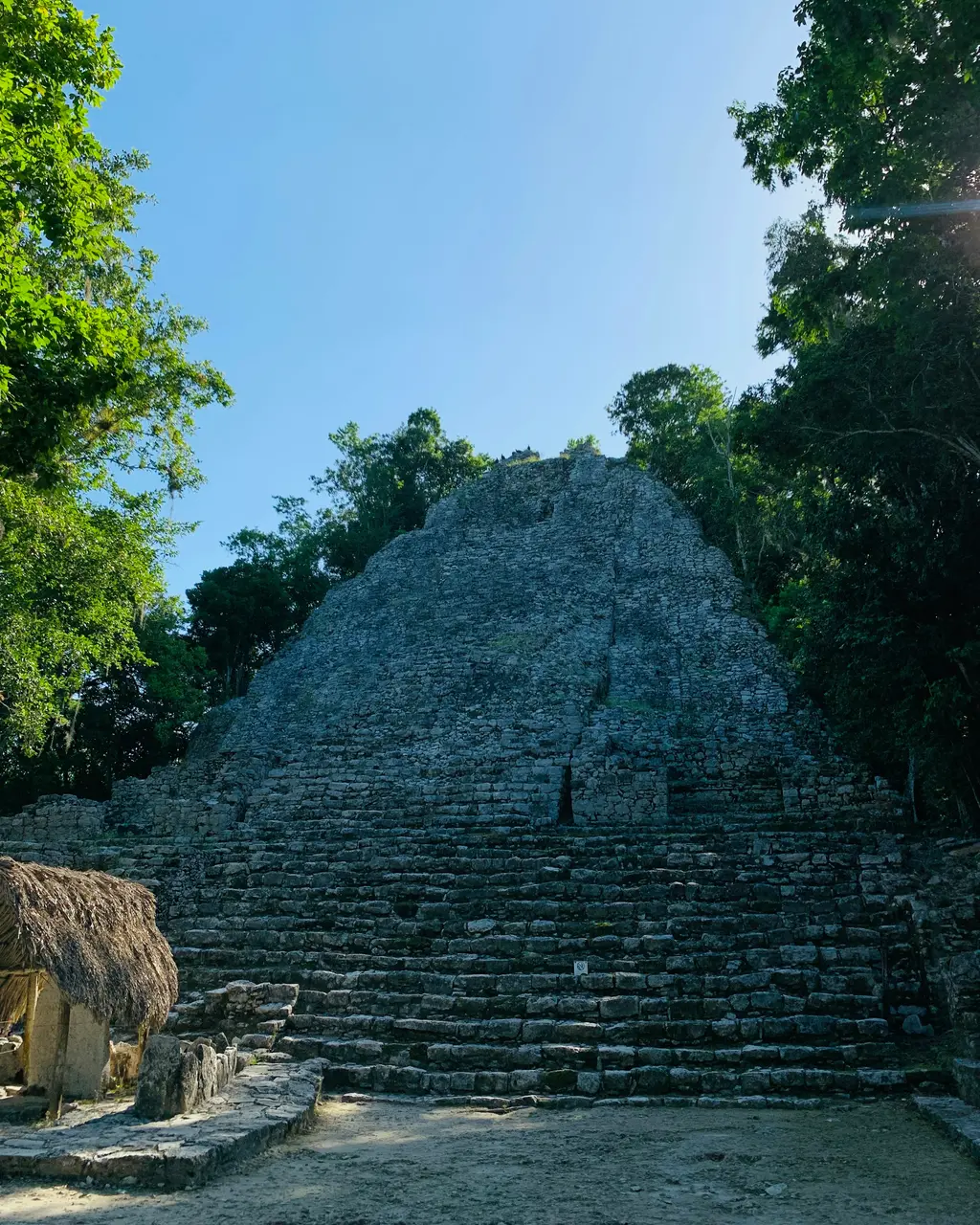 Path at the Cobá archaeological site