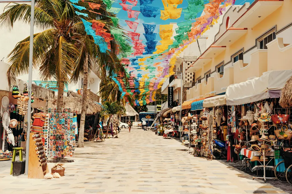 Fifth Avenue in Playa del Carmen